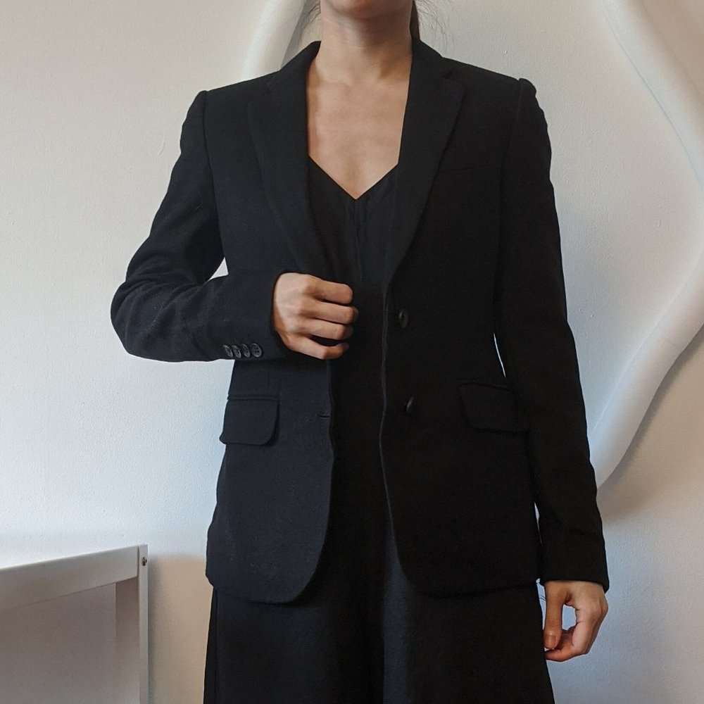 Carine Roitfeld Paris Black Blazer